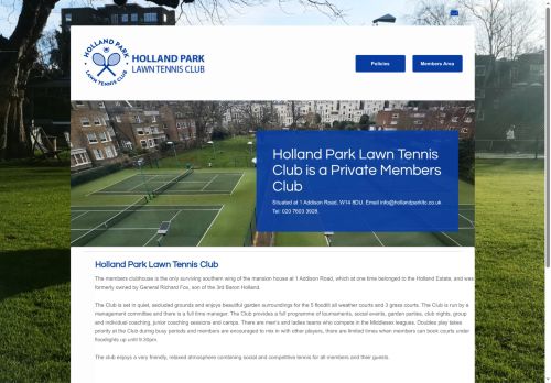 hollandparkltc.co.uk capture - 2025-06-07 20:25:21
