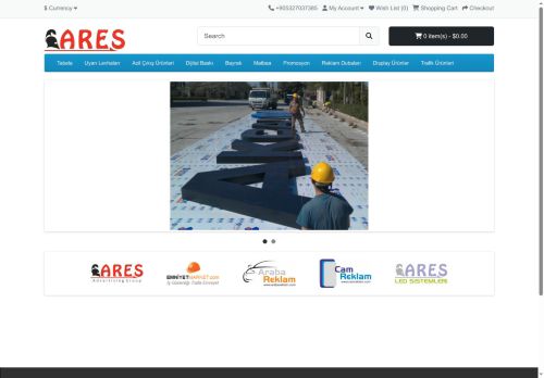 aresreklam.net capture - 2025-06-07 23:07:53