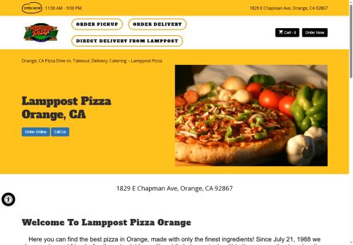 lamppostpizzaorange.com capture - 2025-06-07 23:31:31