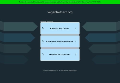 veganfrotherz.org capture - 2025-06-08 02:11:14