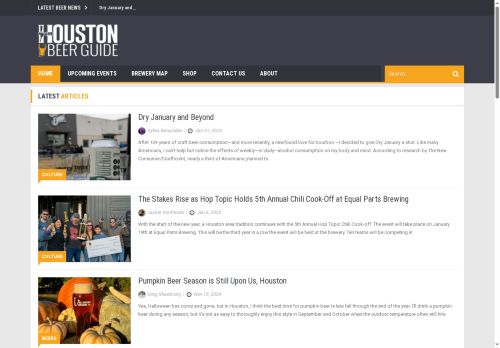 houstonbeerguide.com capture - 2025-06-08 02:18:01