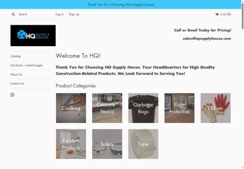 hqsupplyhouse.com capture - 2025-06-08 02:20:51