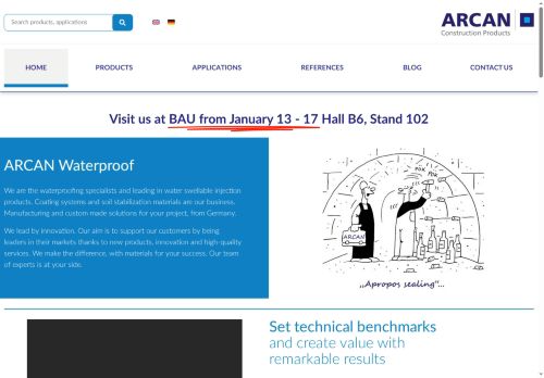 arcan-waterproofing.com capture - 2025-06-08 04:22:36