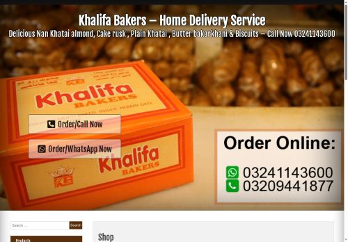 khalifabakery.com capture - 2025-06-08 04:38:56