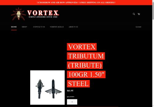 vortexbroadheads.com capture - 2025-06-08 06:21:01