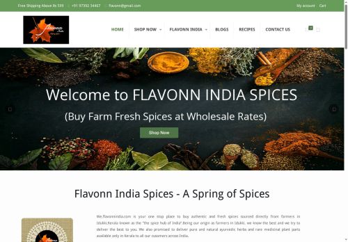 flavonnindia.com capture - 2025-06-08 10:06:56
