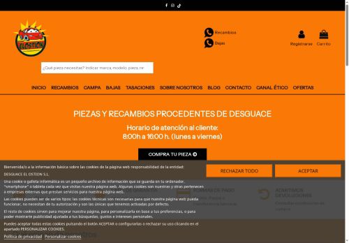 desguaceelostion.com capture - 2025-06-08 11:03:58