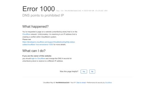 urbanfactory.store capture - 2025-06-08 11:25:55