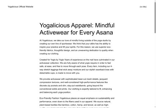 yogaliciouswear.com capture - 2025-06-08 11:57:02