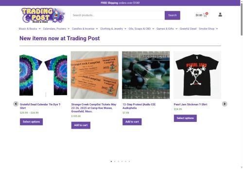 tradingpostmusic.com capture - 2025-06-08 12:03:56