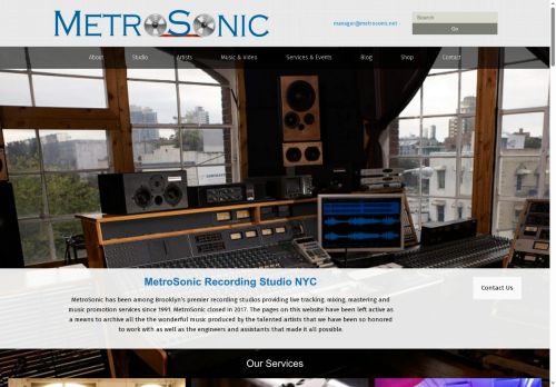 metrosonic.net capture - 2025-06-08 12:28:23