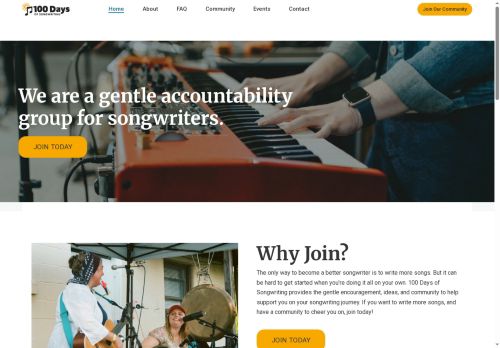 100daysofsongwriting.com capture - 2025-06-08 15:10:13