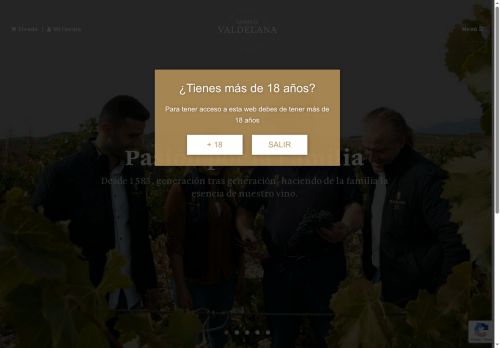 bodegasvaldelana.com capture - 2025-06-08 15:43:47