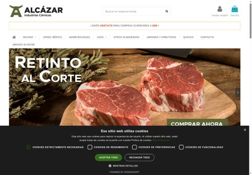 carnicaselalcazar.com capture - 2025-06-08 15:59:42