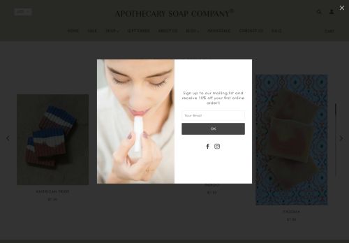 apothecarysoapcolexsc.com capture - 2025-06-08 16:22:26