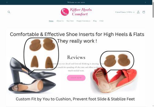 killerheelscomfort.com capture - 2025-06-08 17:19:09