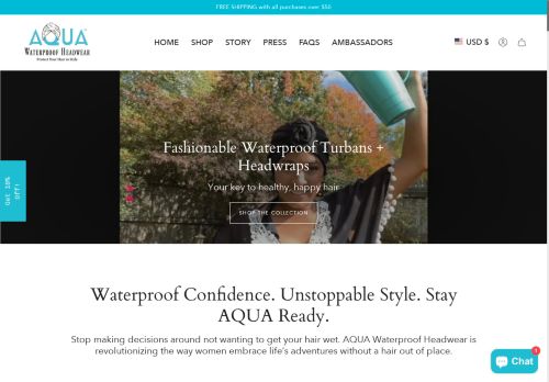 AQUA Waterproof Headwear capture - 2025-06-08 17:50:29