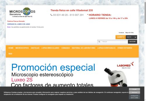 microscopiosbarcelona.com capture - 2025-06-08 18:15:29