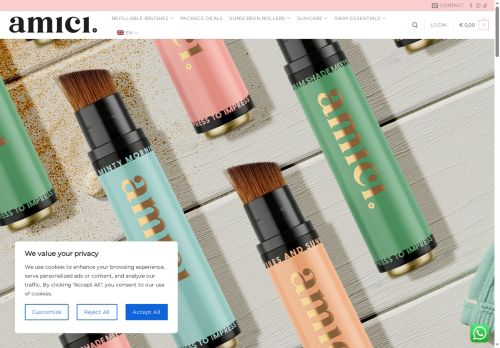 amicicosmetics.com capture - 2025-06-08 18:43:19