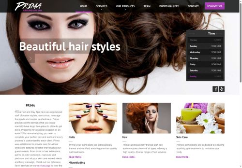 primasalonandspa.com capture - 2025-06-08 20:06:38