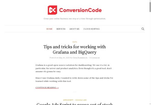 conversionchris.com capture - 2025-06-09 00:23:32