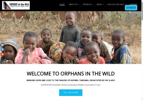 orphansinthewild.org capture - 2025-06-09 02:14:49