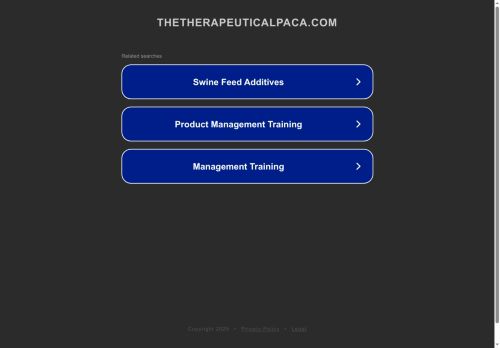 thetherapeuticalpaca.com capture - 2025-06-09 02:14:49