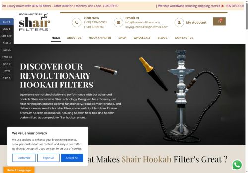 hookah-filters.com capture - 2025-06-09 05:07:27