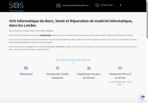 sosinformatique40.com capture - 2025-06-09 05:30:06