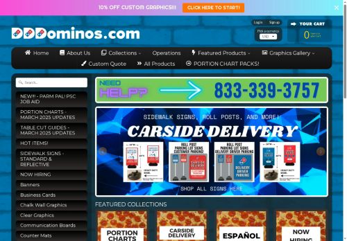 dddominos.com capture - 2025-06-09 06:22:04