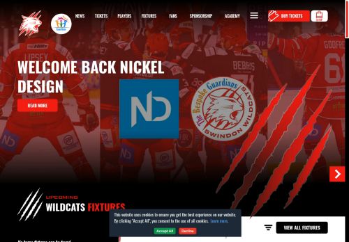 swindonwildcats.com capture - 2025-06-09 08:48:32