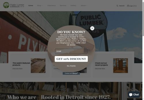 publiclumber.com capture - 2025-06-09 10:48:03