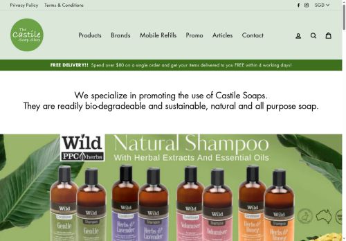 thecastilesoapshop.com capture - 2025-06-09 11:31:23