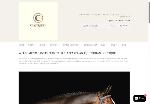 canterburytack.com capture - 2025-06-09 11:51:31