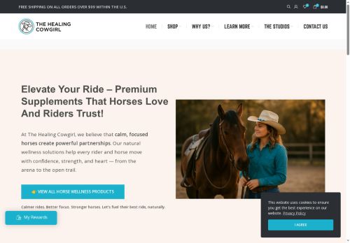 thehealingcowgirl.com capture - 2025-06-09 13:26:07