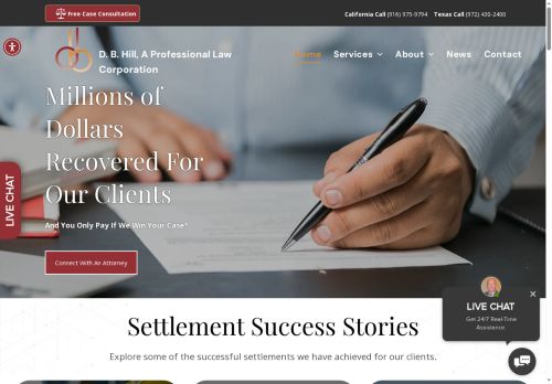 dbhilllaw.com capture - 2025-06-09 13:48:50