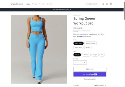 shop2clutch.com capture - 2025-06-09 15:31:34