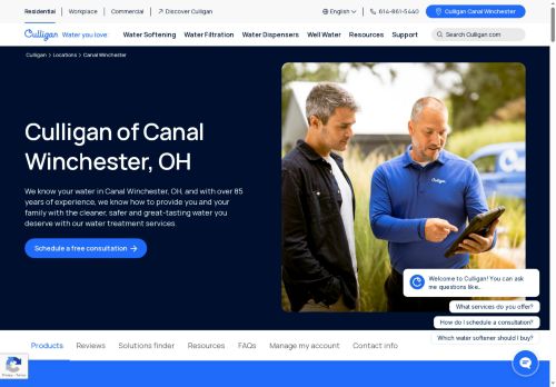 culliganwatercolumbus.com capture - 2025-06-09 16:23:36