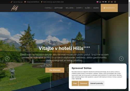 hotelhills.sk capture - 2025-06-09 18:42:12