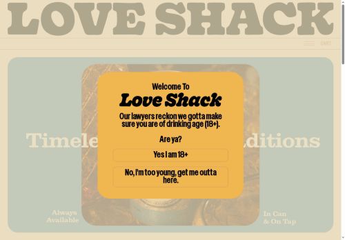 loveshackbrewingco.beer capture - 2025-06-09 21:11:29