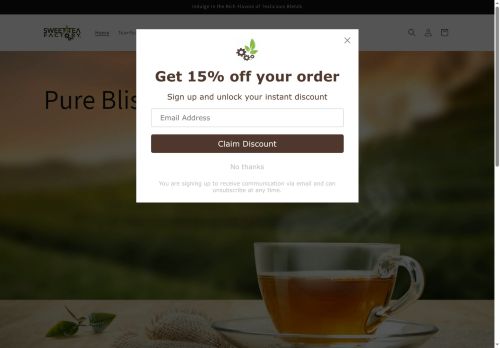 sweetteafactory.com capture - 2025-06-09 23:31:34
