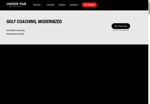 underpargolfapp.com capture - 2025-06-09 23:46:23