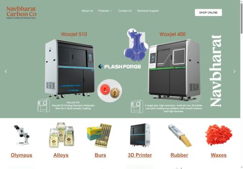 navbharatcarbon.com capture - 2025-06-10 00:38:12