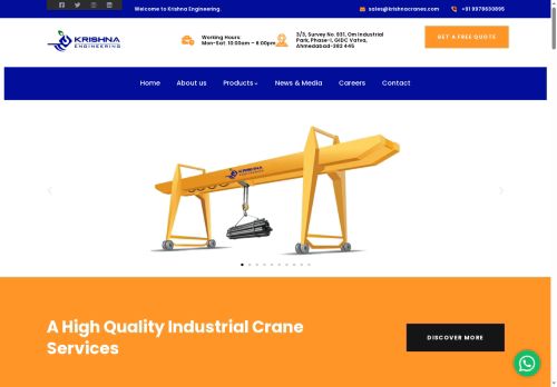 krishnacranes.com capture - 2025-06-10 05:32:55