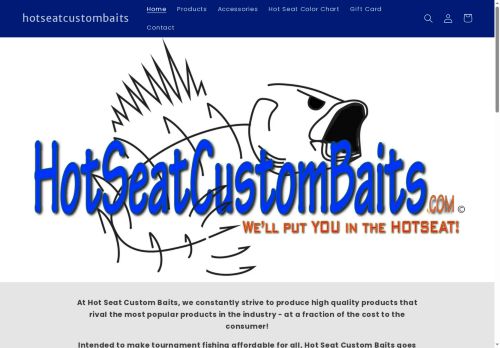 hotseatcustombaits.com capture - 2025-06-10 07:32:35