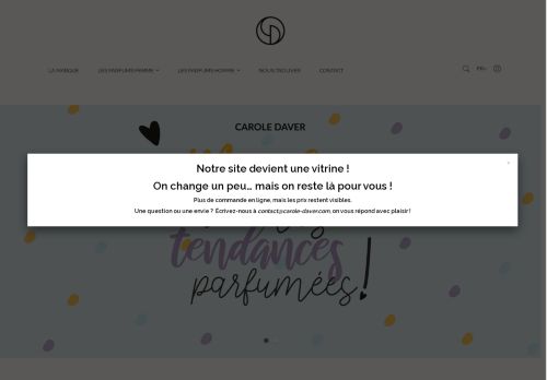 parfums-caroledaver.com capture - 2025-06-10 07:52:53