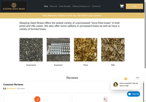 sleepinggiantbrass.com capture - 2025-06-10 08:48:52