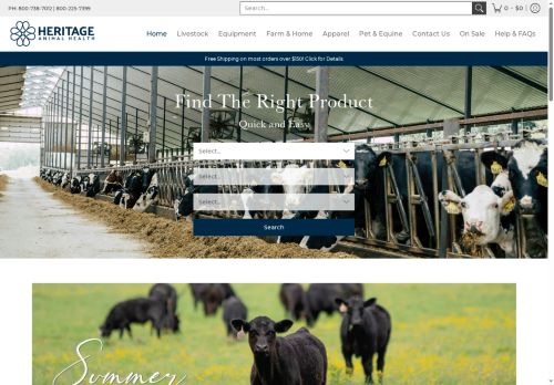 heritageanimalhealth.shop capture - 2025-06-10 09:15:01