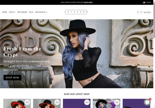 shopkatakomb.com capture - 2025-06-10 09:49:40