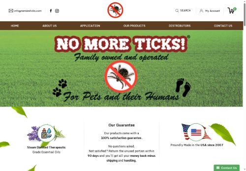 nomoreticks.com capture - 2025-06-10 09:59:27